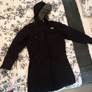 Long North Face Puffer Coat- GirlsXL/Women S/M